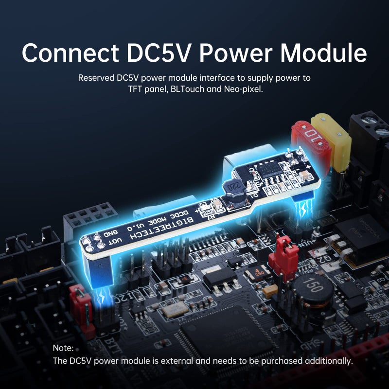 BIGTREETECH SKR V1.4 Turbo 32bit Control Board DIY for Most FDM 3D Priners Mainbaord Compatible TFT Series Touch Screen/ 12864LCD Support TMC2209/TMC2208/TMC2130 - Image 4